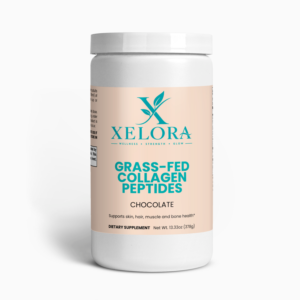 Grass-Fed Collagen Peptides Powder (Chocolate)